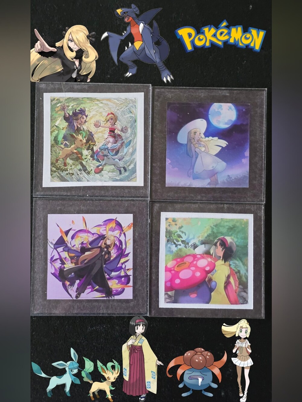 Pokemon Trainer Magnet Set